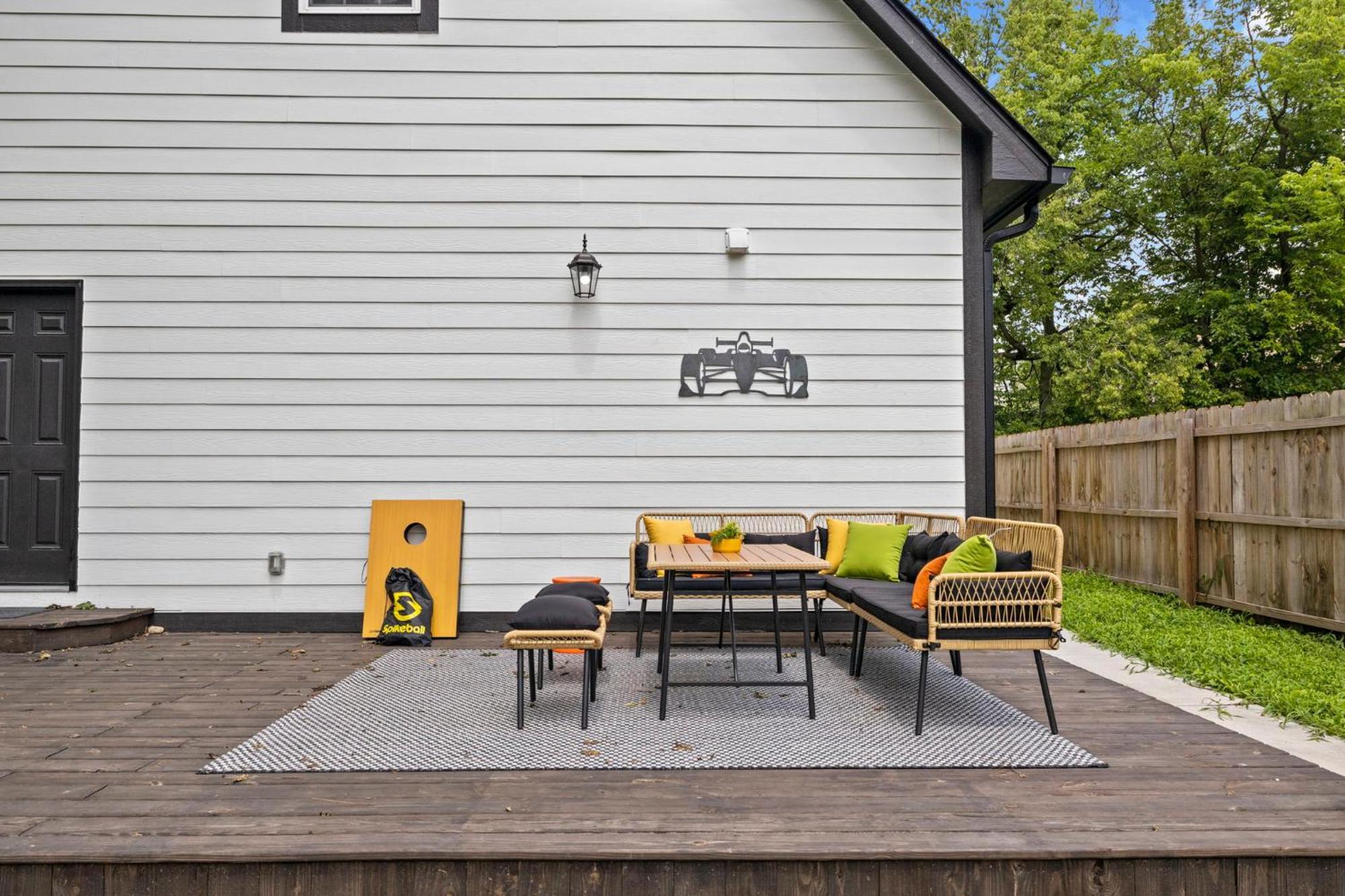 Central Indy 5Bd - Pingpong - Outdoor Movie - Bbq Индианаполис Экстерьер фото